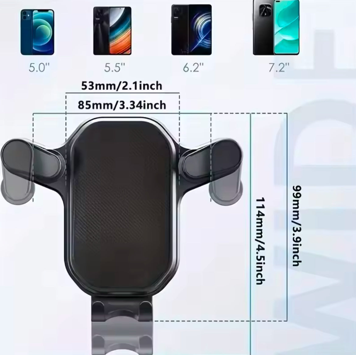 Car Air-Vent Mounted Phone Holder