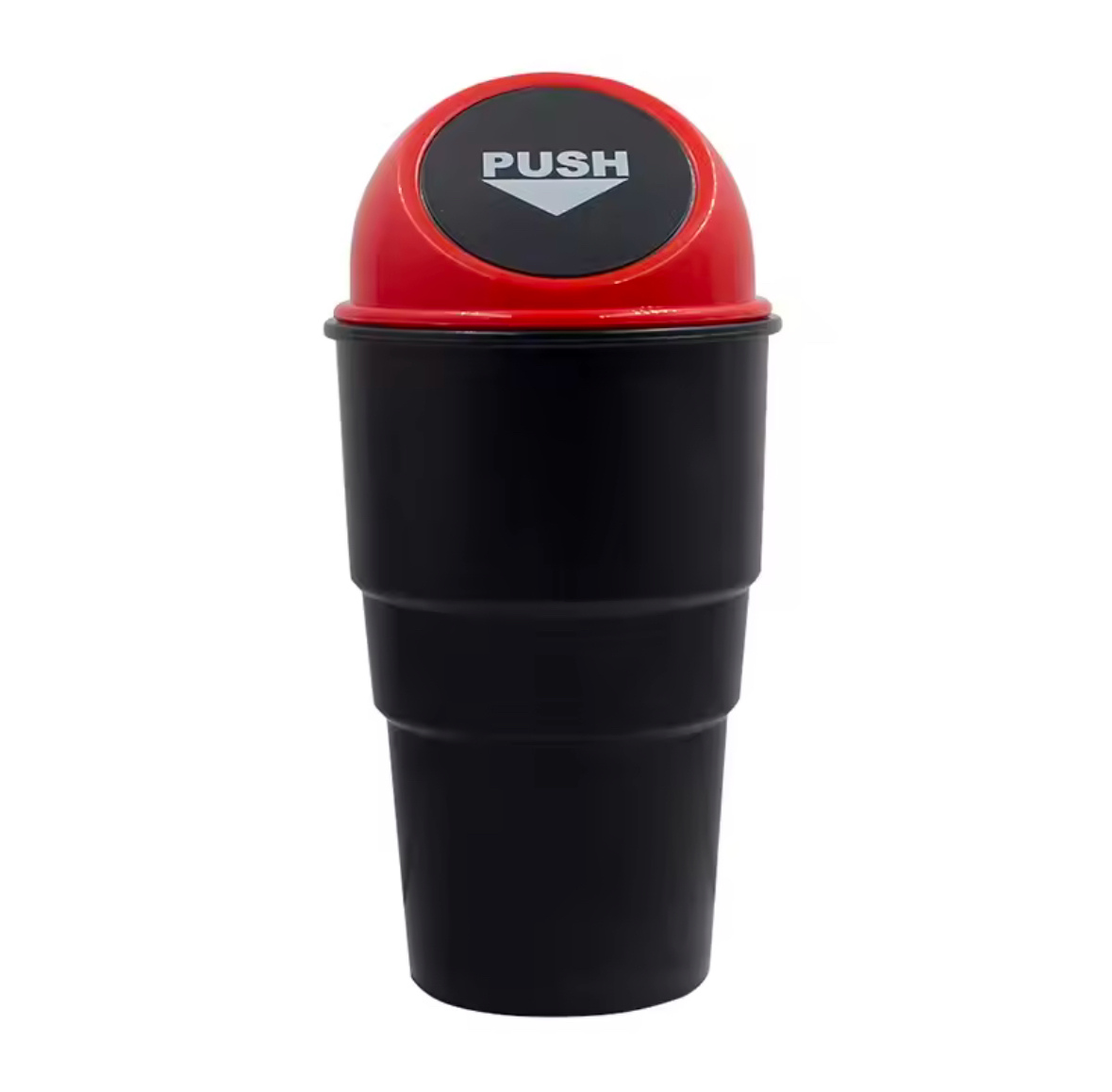 Leak-proof Mini Car Cupholder Trash Can with Lid