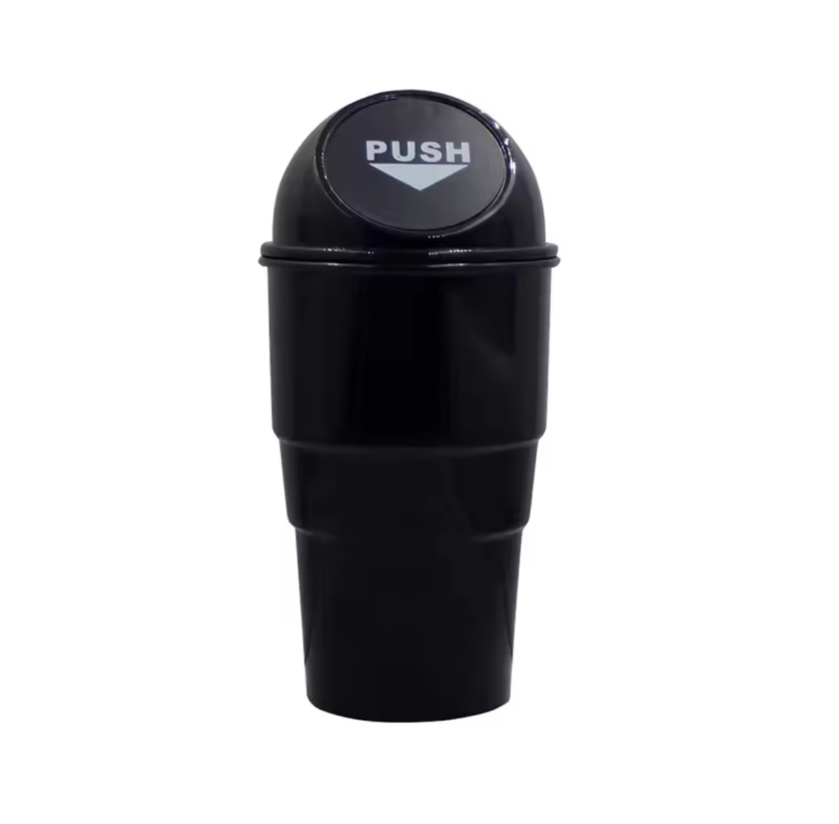 Leak-proof Mini Car Cupholder Trash Can with Lid